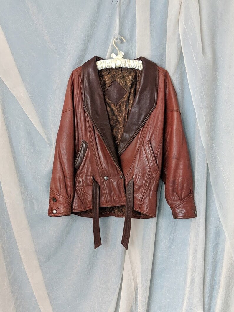 Vintage Jacqueline Ferrar Leather Jacket