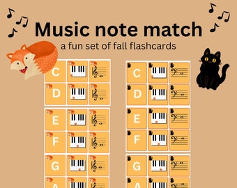 Music flashcards piano lessons music lessons homeschool music piano teacher piano class activity music education music theory resource piano