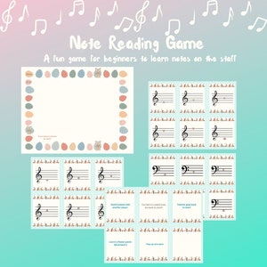 Music game piano lesson game group piano activity homeschool music lesson music education piano teachers music theory game note reading game