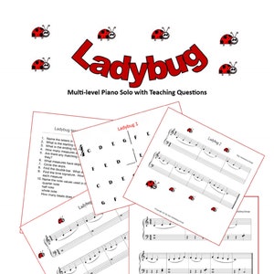 piano solo beginning piano easy piano song piano sheet music piano music solo piano solo for kids piano lesson multi level piano solo