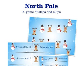 North Pole Steps and Skips