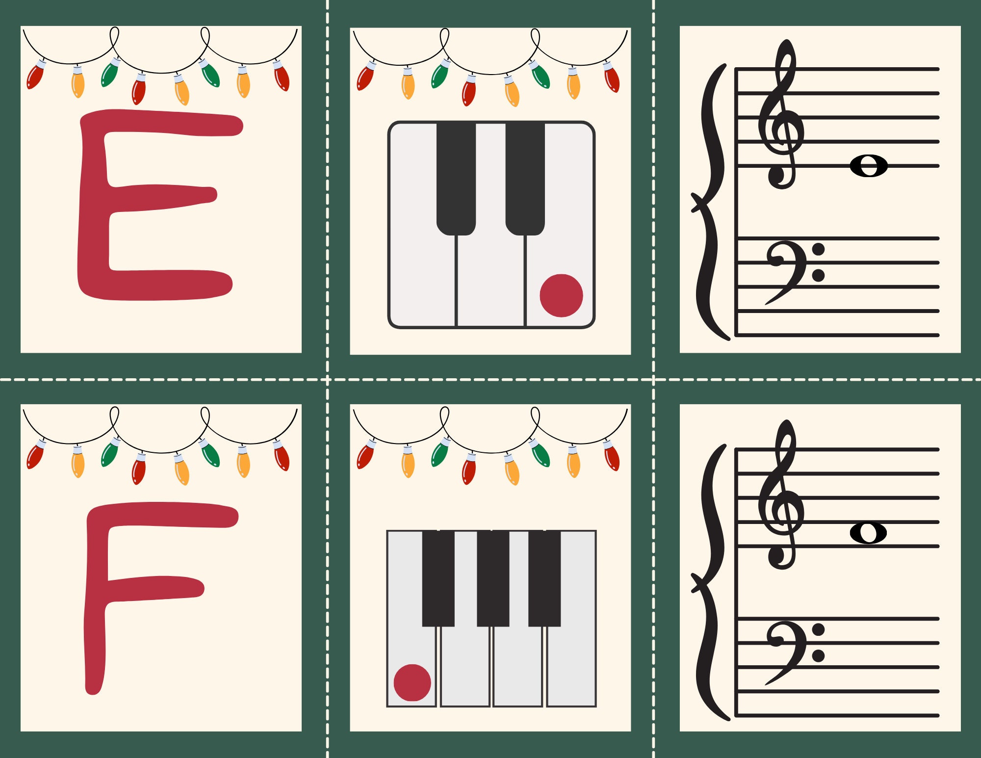 Music Flashcards Piano Activity Music Lesson Piano Lesson Music ...
