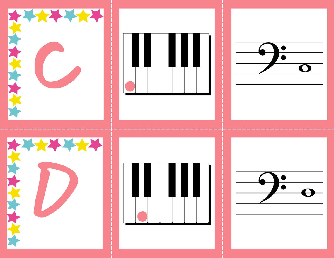 Music Note Match Music Education Music Theory Game Group Piano Lessons ...