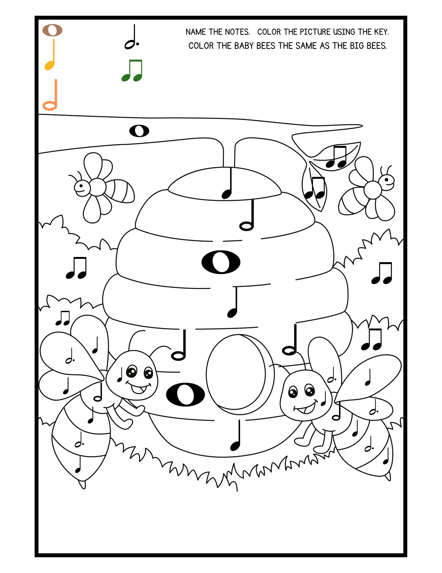 Piano Worksheets Beginning Piano Music Theory Worksheets Piano Lessons ...