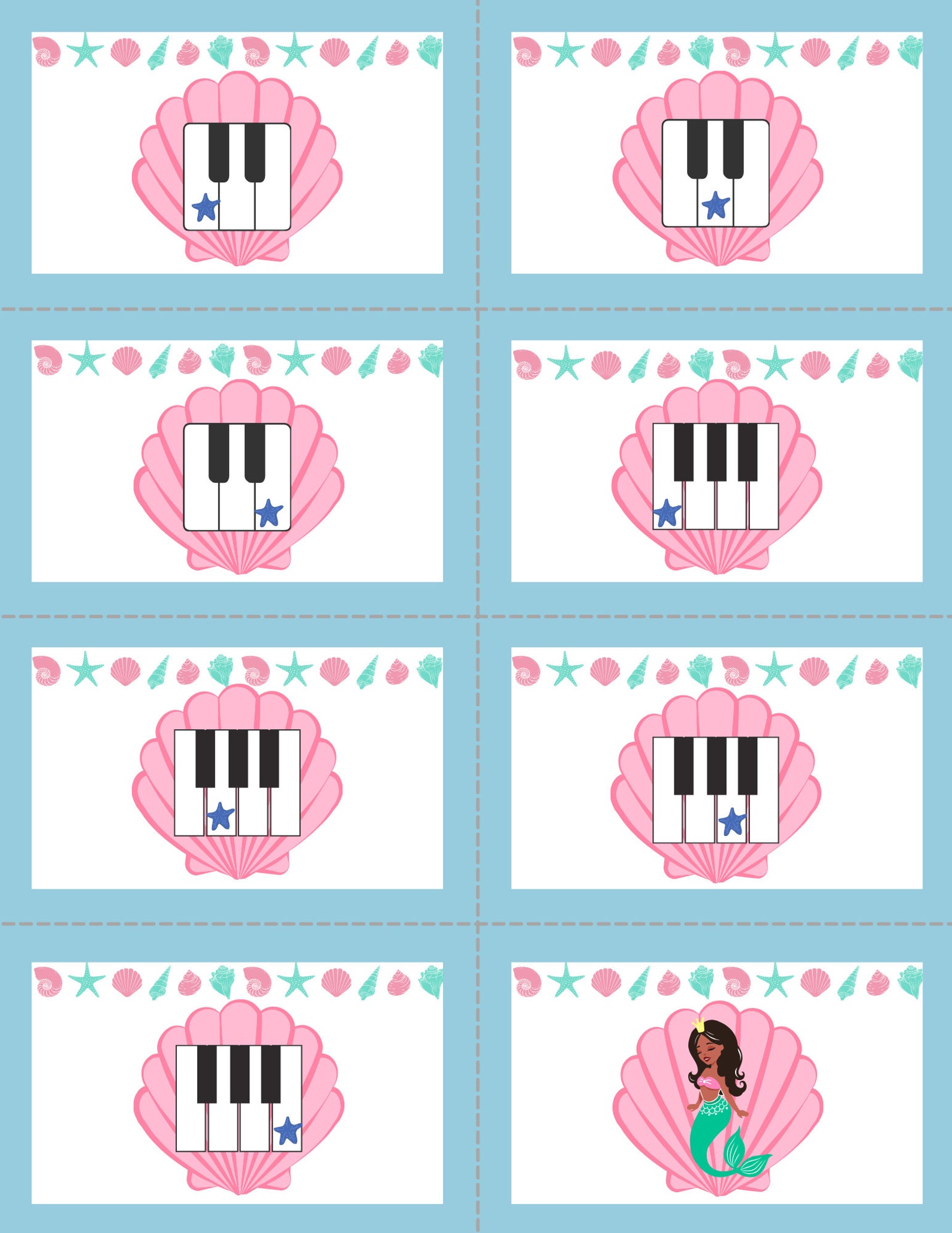 Piano Lesson Game Group Piano Game Music Education Piano Activity ...
