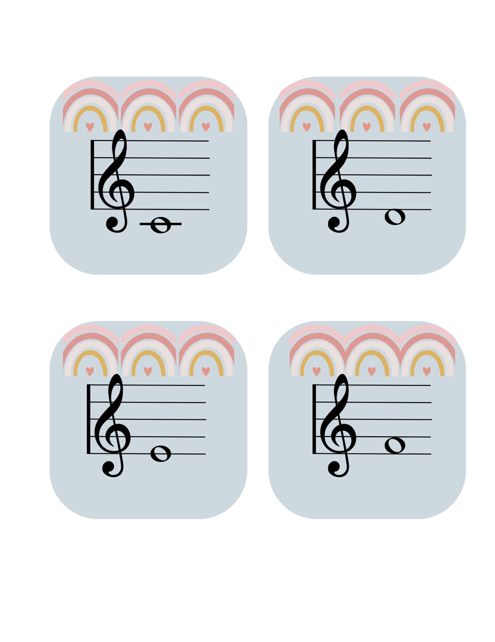 Music Flashcards Piano Lesson Music Lesson Homeschool Music Printable Music Education Music ...