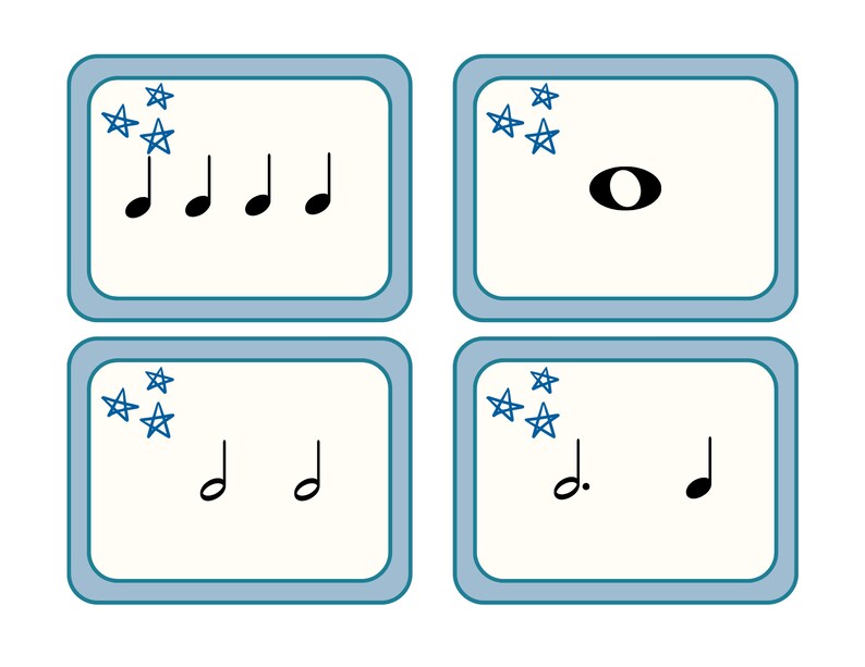 Rhythm Game Music Education Music Theory Game Music Printable