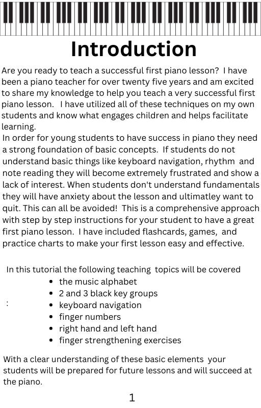 Piano Lessons Homeschool Music Music Theory/music Education Piano ...