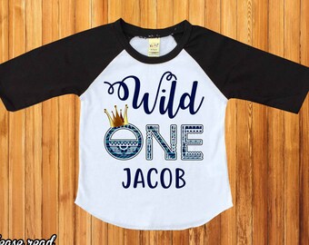 Wild One Birthday Shirt: First Birthday Outfit