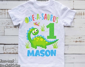 Dinosaur Birthday Shirt Dino Birthday Shirt Personalized - Etsy