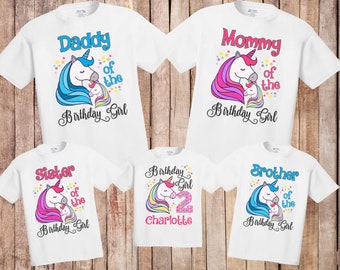 unicorn baby shower shirts
