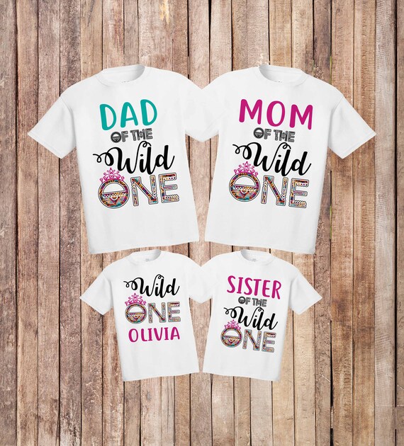 Sister Of The Wild One Shirt For Baby's 1st Birthday Party Sister Of The Wild One Shirt For Baby's 1st Birthday Party