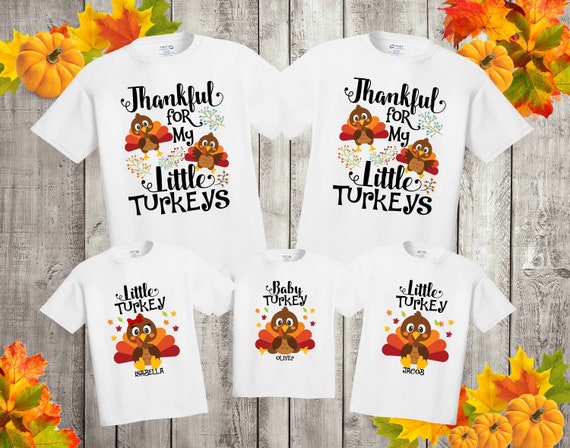 Thanksgiving Shirts Boy And Girl Matching Thanksgiving Outfits