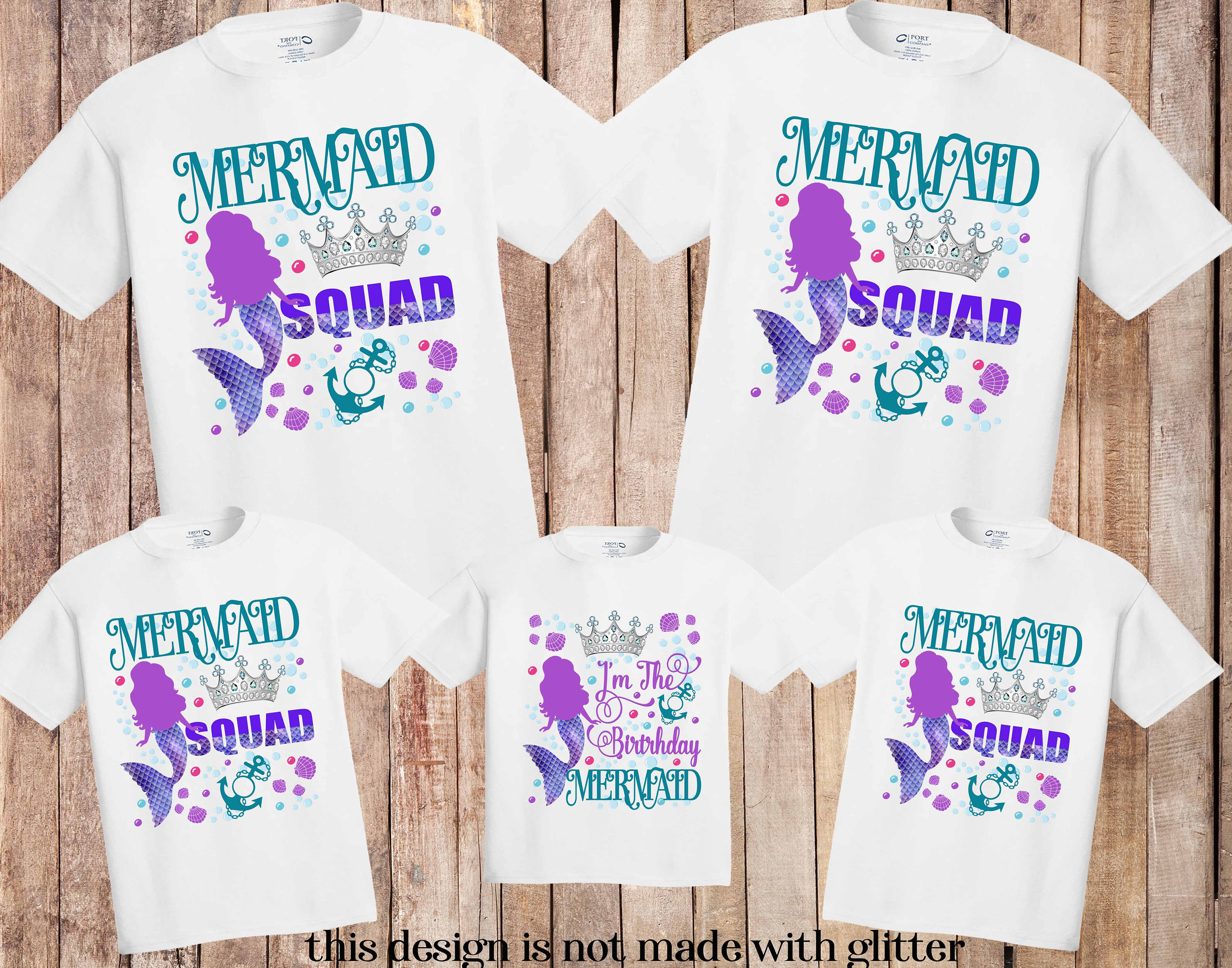 Mermaid Squad T-Shirt Mermaid Squad T-Shirt