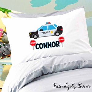 Personalized Police Pillowcase, P130