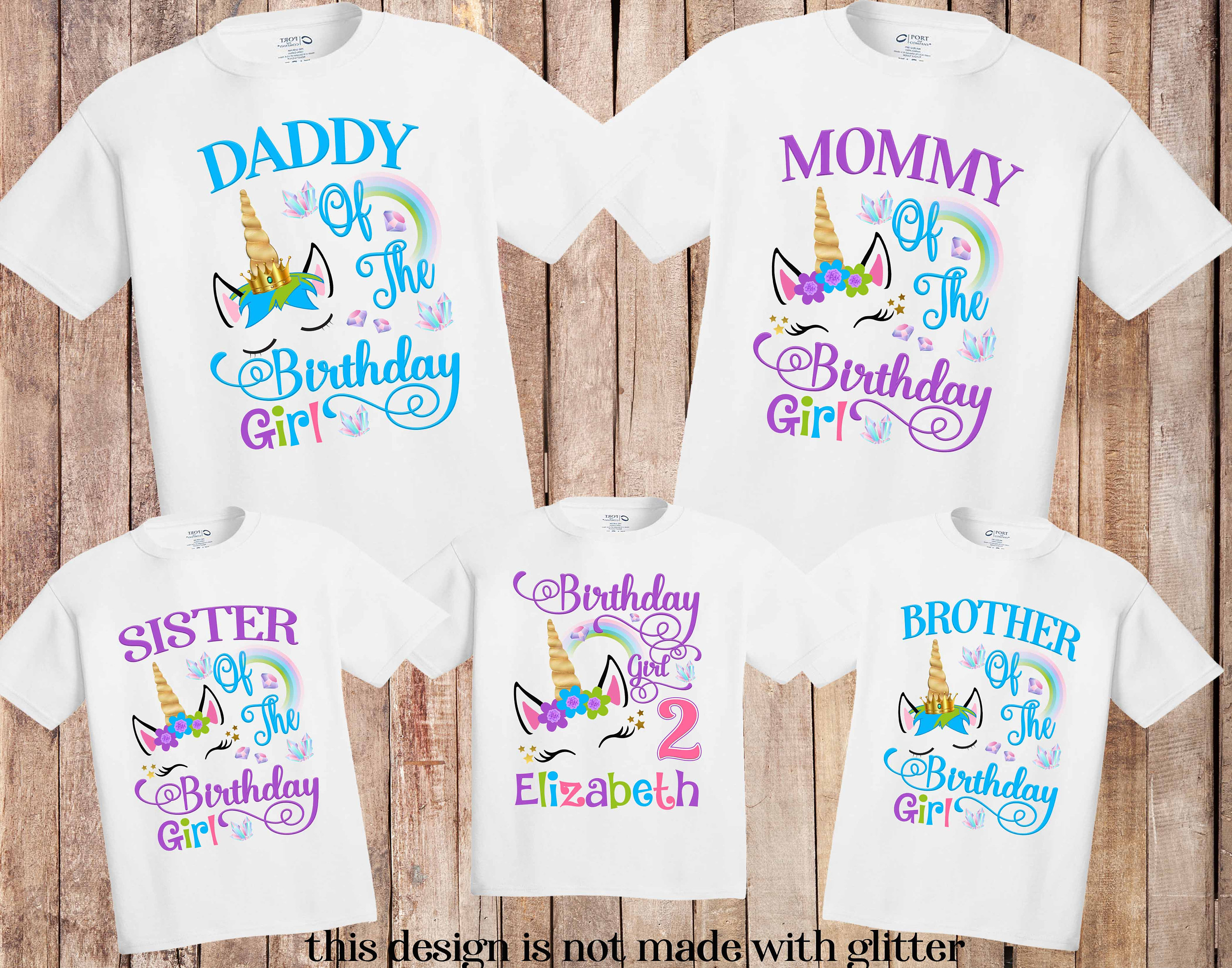 Unicorn Birthday ShirtUnicorn shirt birthday girl unicorn Etsy