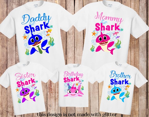 birthday shark shirt