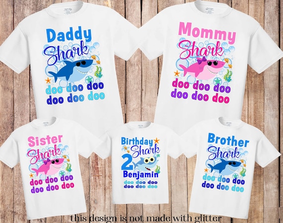 baby shark t shirt design