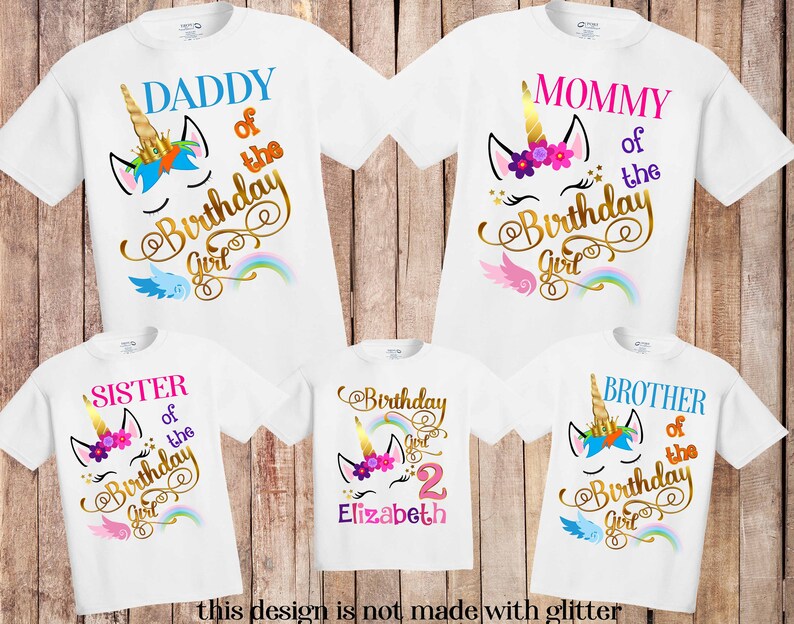 Free Free 243 Unicorn Birthday Shirts For Family Svg SVG PNG EPS DXF File