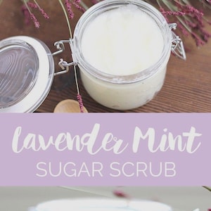 Lavender Sugar Scrub