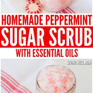 Peppermint Sugar Scrub
