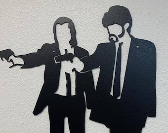 Pulp Fiction Metal Wall Art