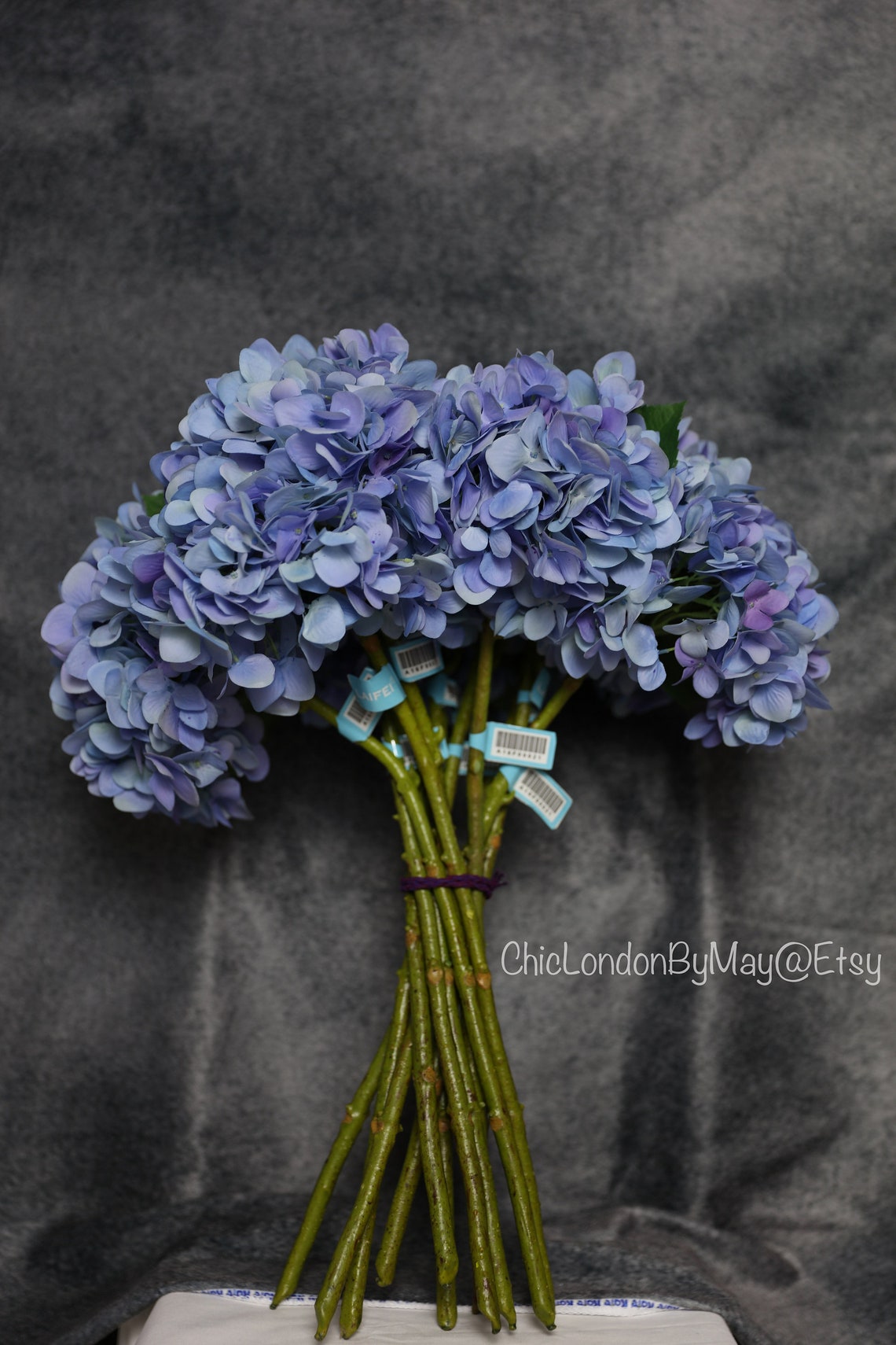 1 stem of Artificial hydrangea Full Head fake hydrangea Etsy