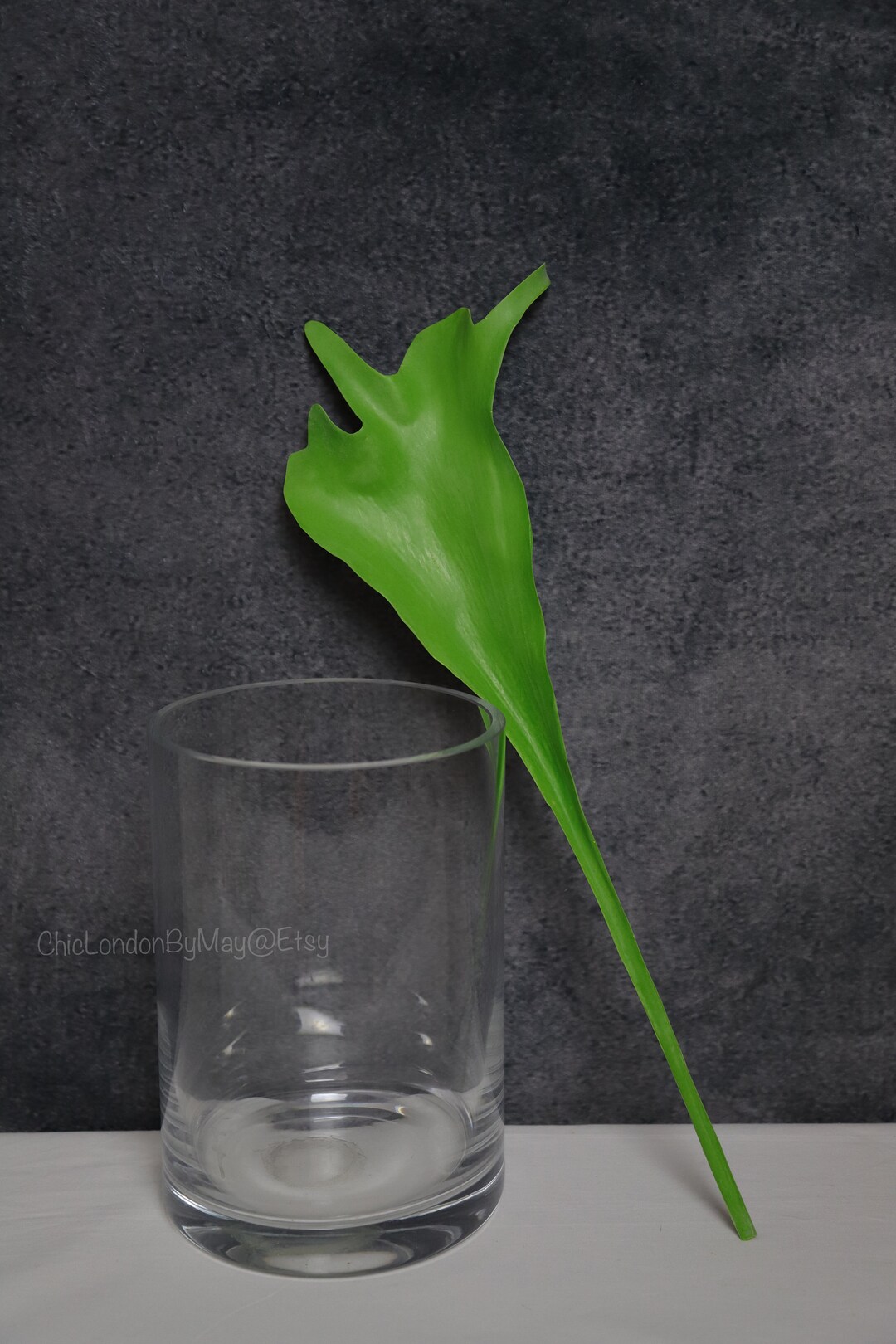 Fake Green Leaf, Artifitical Green Leaf, Realistic Fake Fresh Look Leaf