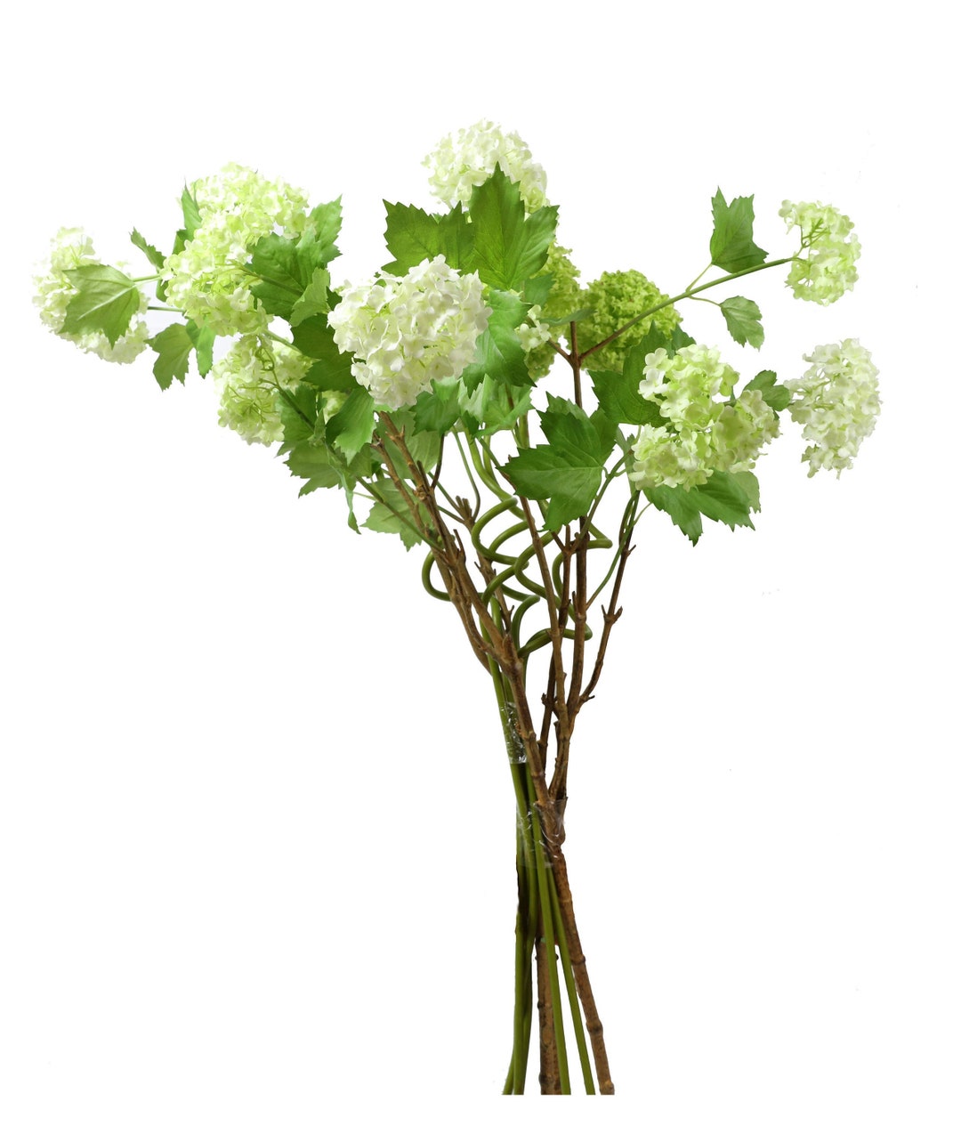 Artificial Hydrangea With Fresh Look Fake Hydrangea Green Etsy