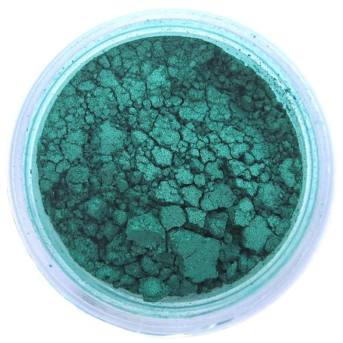 Caribbean Blue Shimmer Dust 5g Jar Top Quality Decorating Etsy