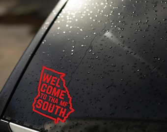 UGA Georgia Football Fan Vinyl Cut Decal Sticker