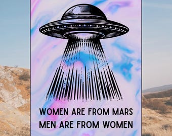 Holographic Feminist Vinyl Sticker Decal