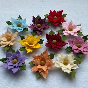 Poinsettia Car Vent Oil Diffuser, Essential Oil Diffuser, Christmas Oil Diffuser
