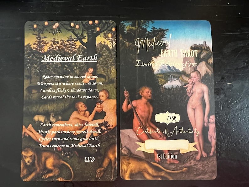 Medieval Earth Tarot - Limited Edition of 750 image 11