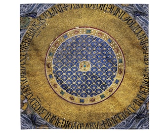 Tarot Cloth - Mosiac Ceiling