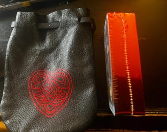 Crinkled Cat Folk Tarot Red Bridge Size