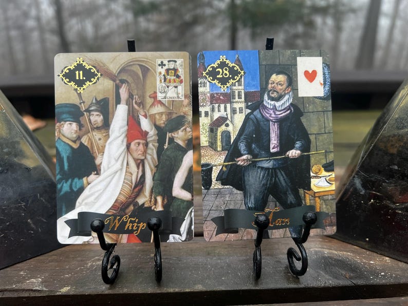 Medieval 2Deck Lenormand - Limited Edition of 333 image 14