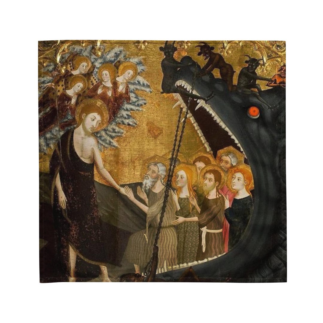 Tarot Cloth - Demons and Saints - Etsy