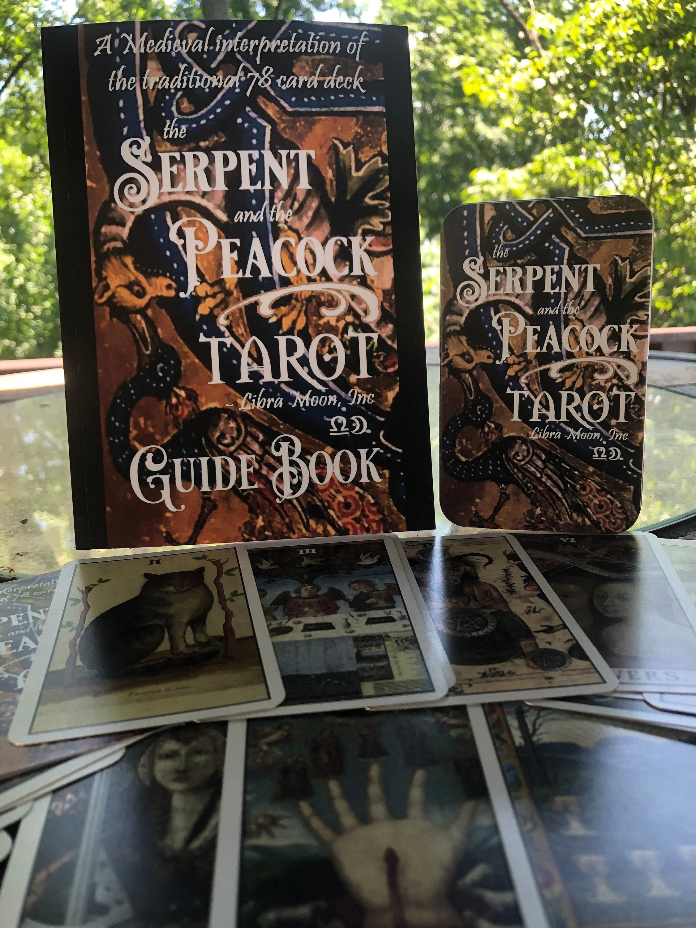 Serpent And The Peacock Tarot Cards And Guide Book Etsy