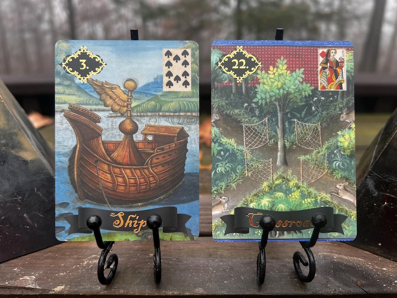 Medieval 2Deck Lenormand - Limited Edition of 333 image 8