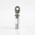 Qty 1 ~ T316 Stainless Steel Swageless Eye Terminal for 3/16" Cable Railing
