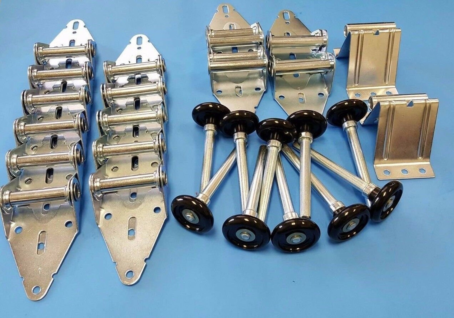 Garage Door Tune up Kit 16x7 or 18x7 With Black Nylon Rollers Etsy