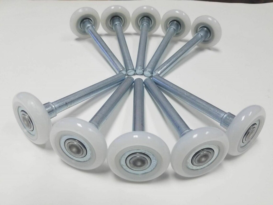 12 Garage Door 2 Nylon Roller/heavy DUTY 13 Ball SEALED Smooth Bearing