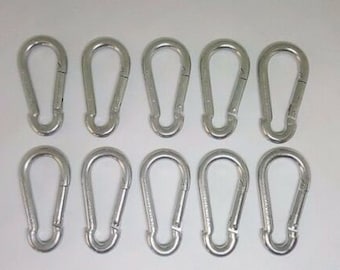 Universal Home Gym Repair Cable Replacement Snap Hooks ~ set of 10