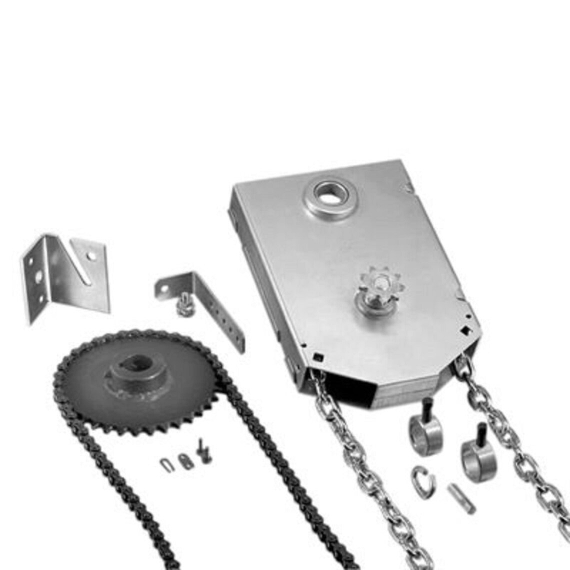 Garage Door Chain Hoist 1 Shaft Mount 41 Reduce Drive Etsy