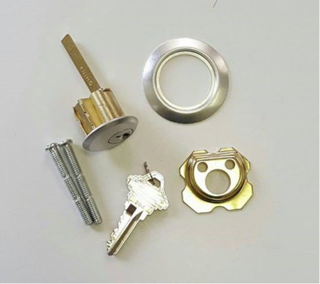 NEW Garage Door Lock Key Lock Cylinder Keyed Alike Etsy