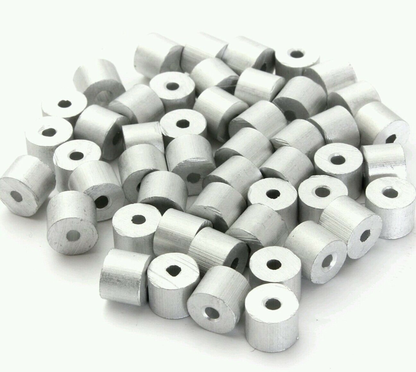 Aluminum Swage Stops for 3/64 Wire Rope Cable 100 Pcs Etsy