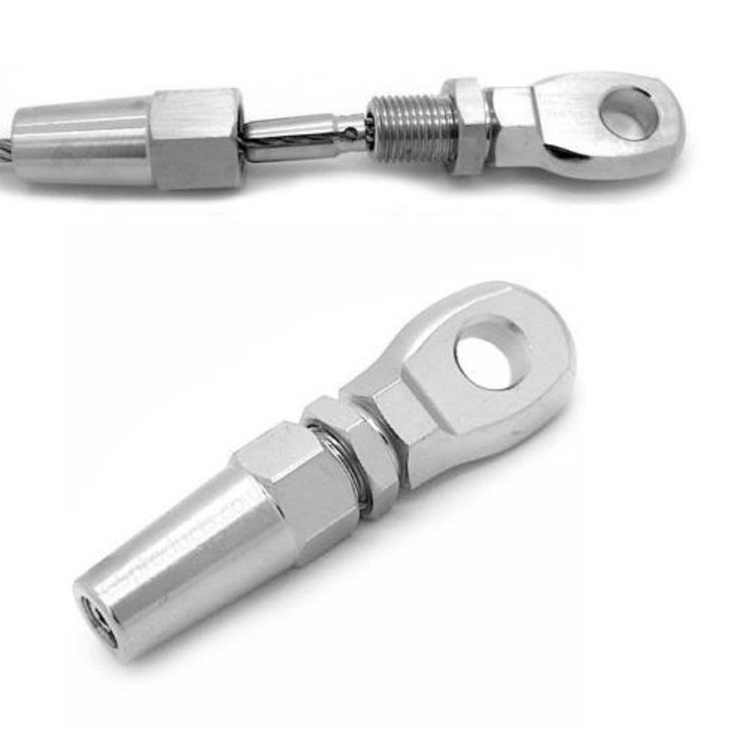 Qty 1 Marine Grade T316 Stainless Steel Swageless Eye Etsy