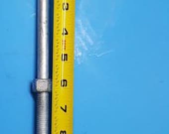 1/2" x 12"Drop Forged Galvanized Eyebolt Eye Bolt for Batting Cage Cable Kit~1pc