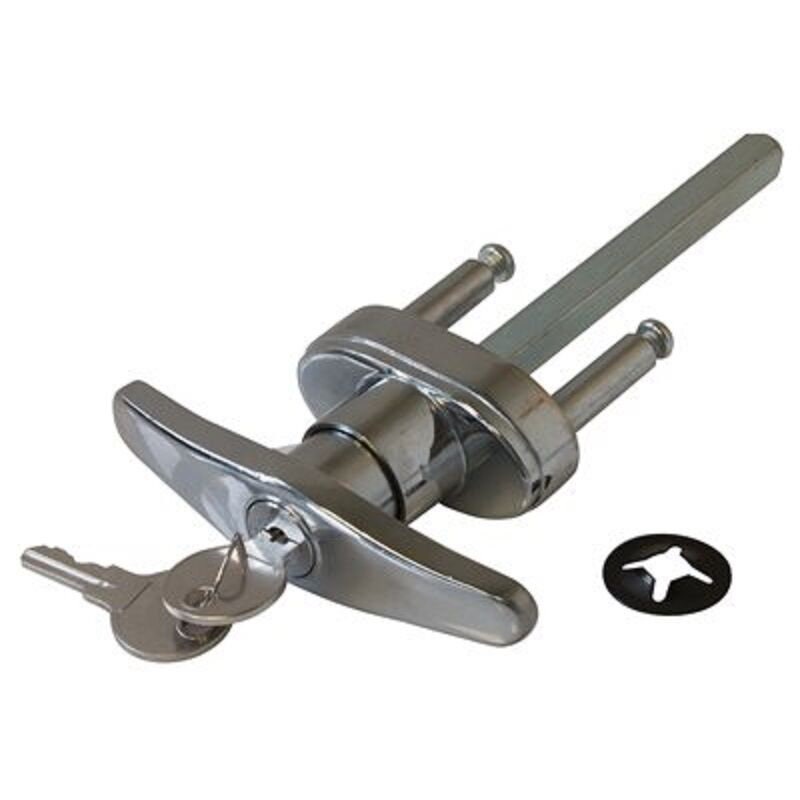 Garage Door Lock Thandle With 2 Keys Includes Mounting Etsy